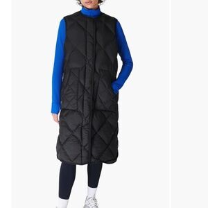 Sweaty Betty Downtown Quilted Longline Vest